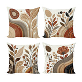 Boho Earthy Terracotta Cushion Covers Pack Of 4